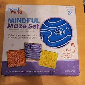 Mindful Maze Set - Blue, Orange, Yellow